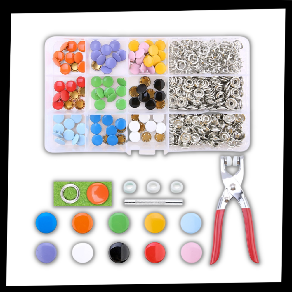 Druckknopf- & Zangen-Set