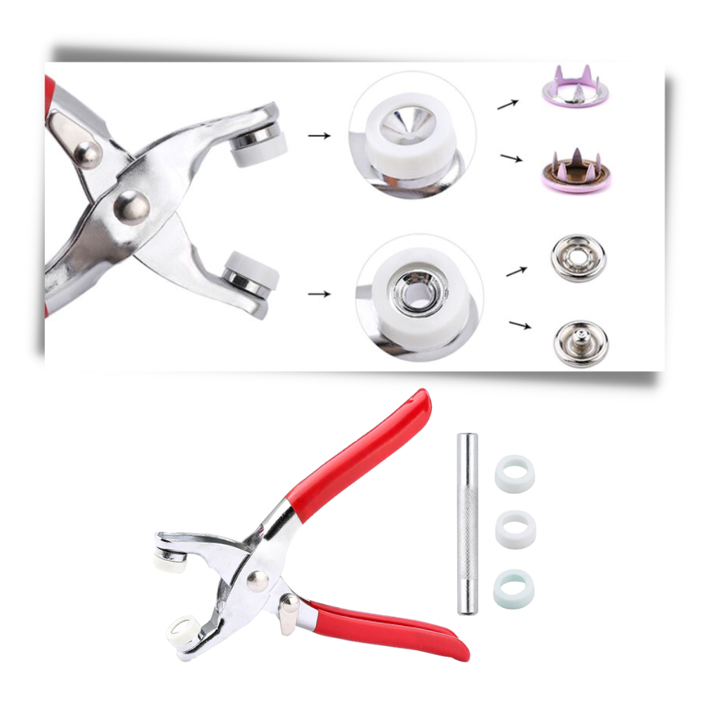 Druckknopf- & Zangen-Set
