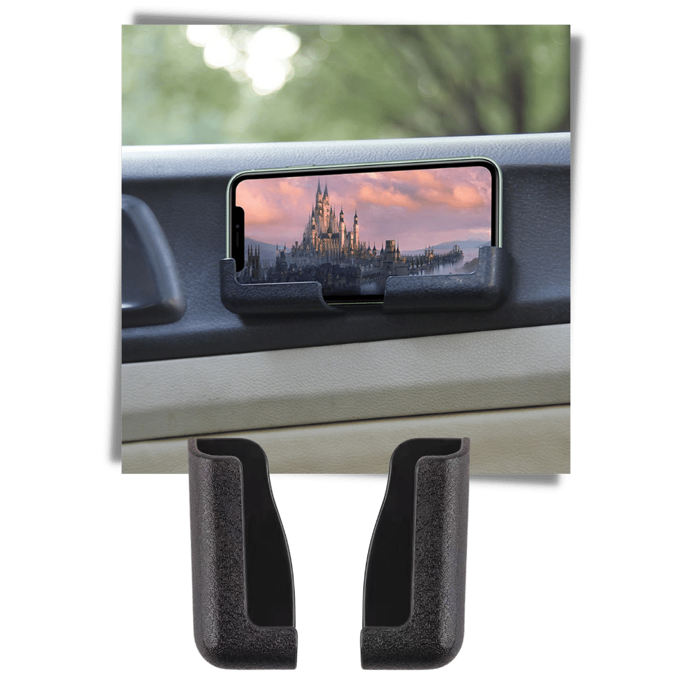 Zweiteiliger selbstklebender Handyhalter für Autos