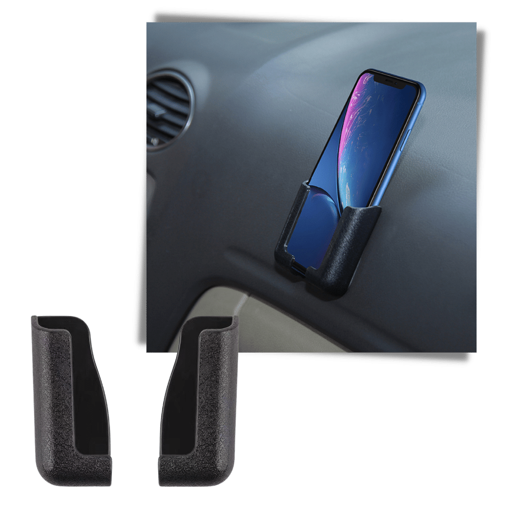 Zweiteiliger selbstklebender Handyhalter für Autos