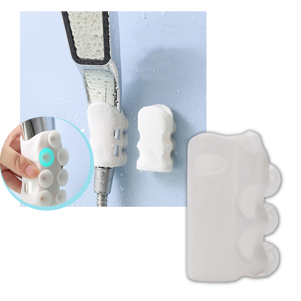 Duschkopfhalter mit Saugnapf (2er-Pack)