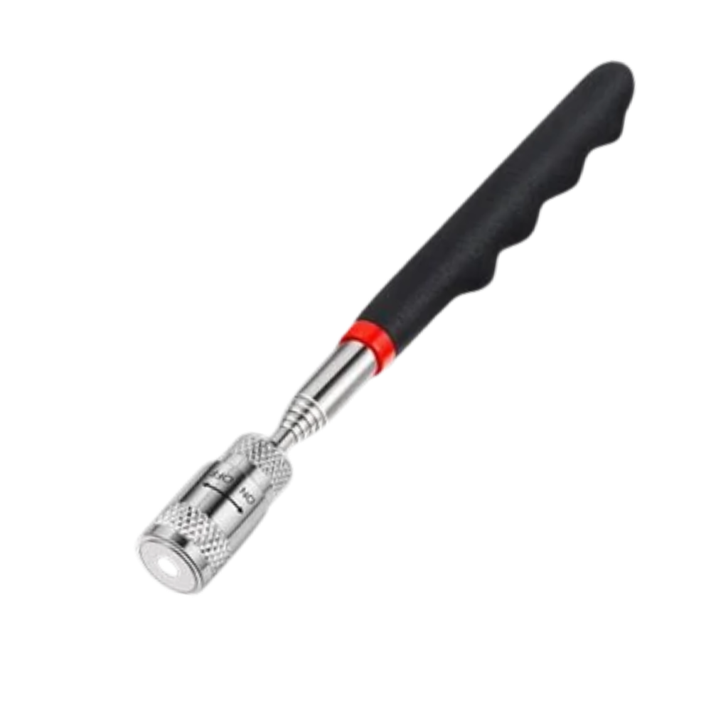 Einziehbarer Magnetgreifer mit LED