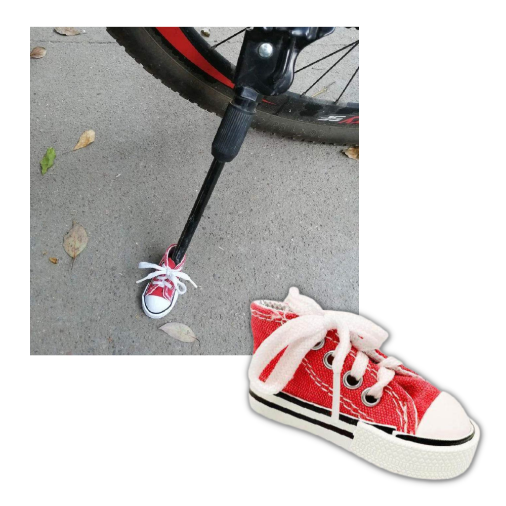 Mini-Schuhhalterung für Fahrradständer