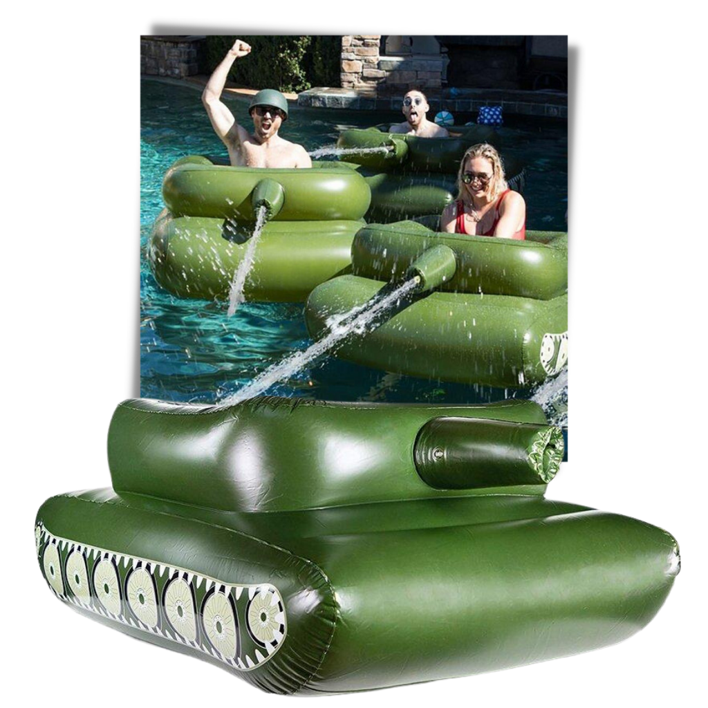 Aufblasbarer Panzer-Pool-Schwimmer