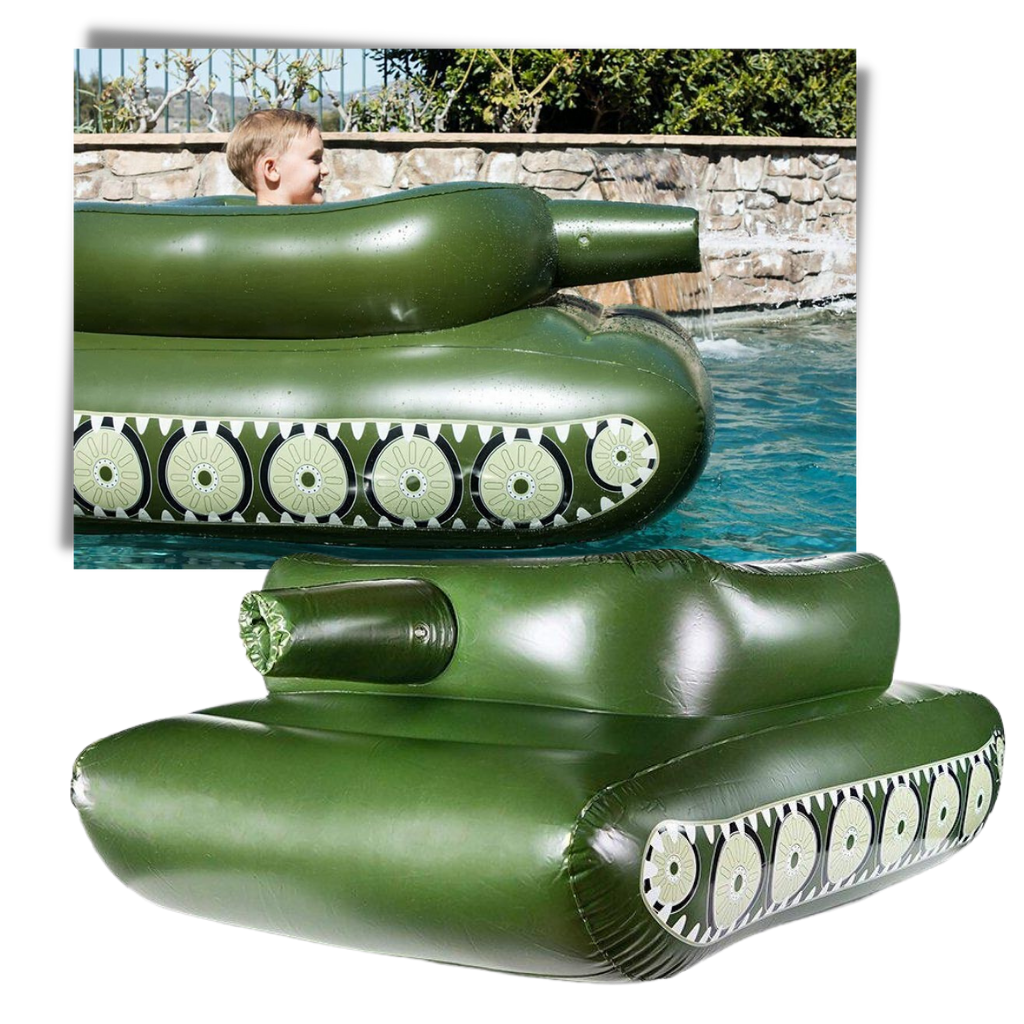 Aufblasbarer Panzer-Pool-Schwimmer