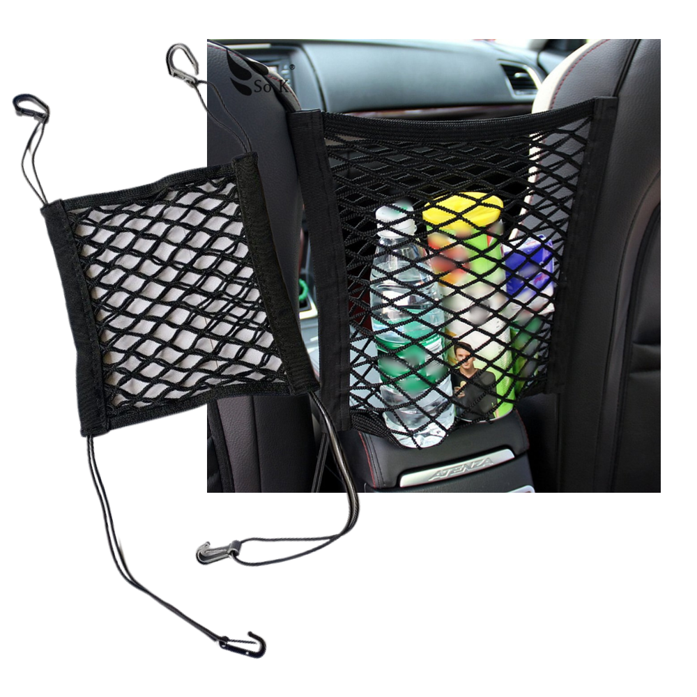 Elastisches Ablagenetz für Autos