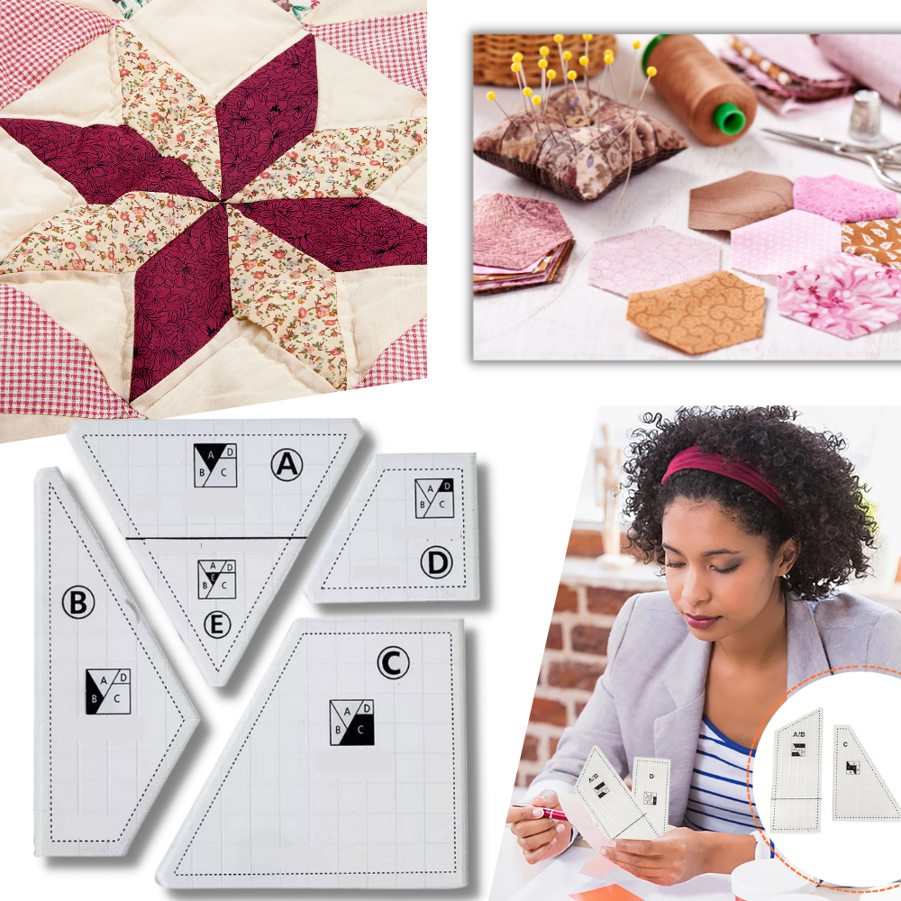 Kreative Quiltvorlage