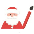 Weihnachts-Scheibenwischer-Aufkleber
