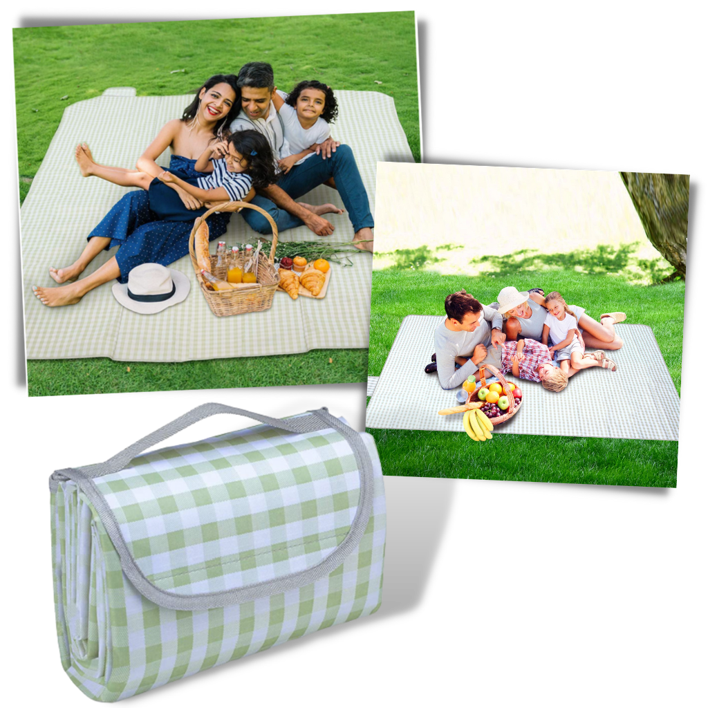Zusammenklappbare Picknickdecke