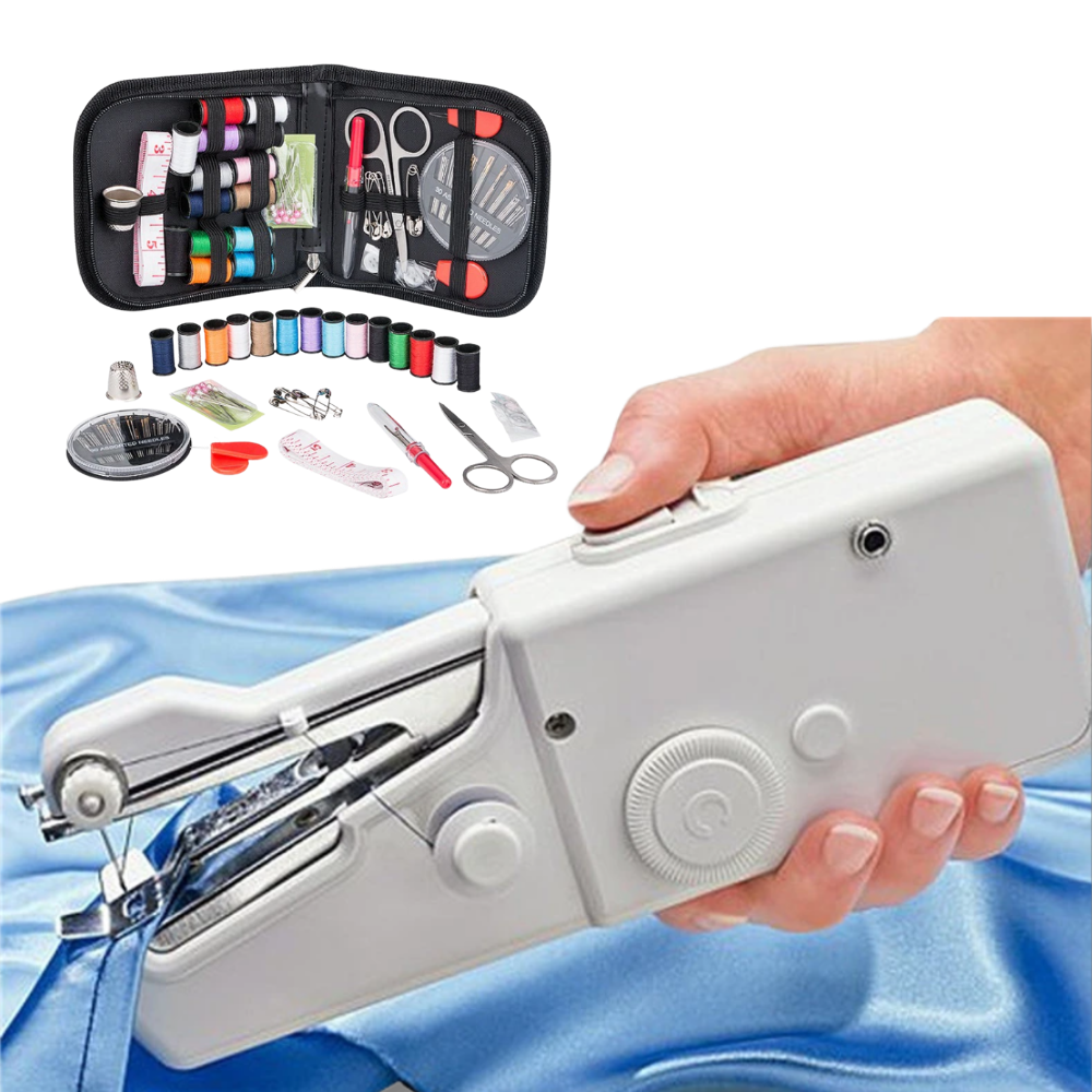 Handnähmaschine und Nähset