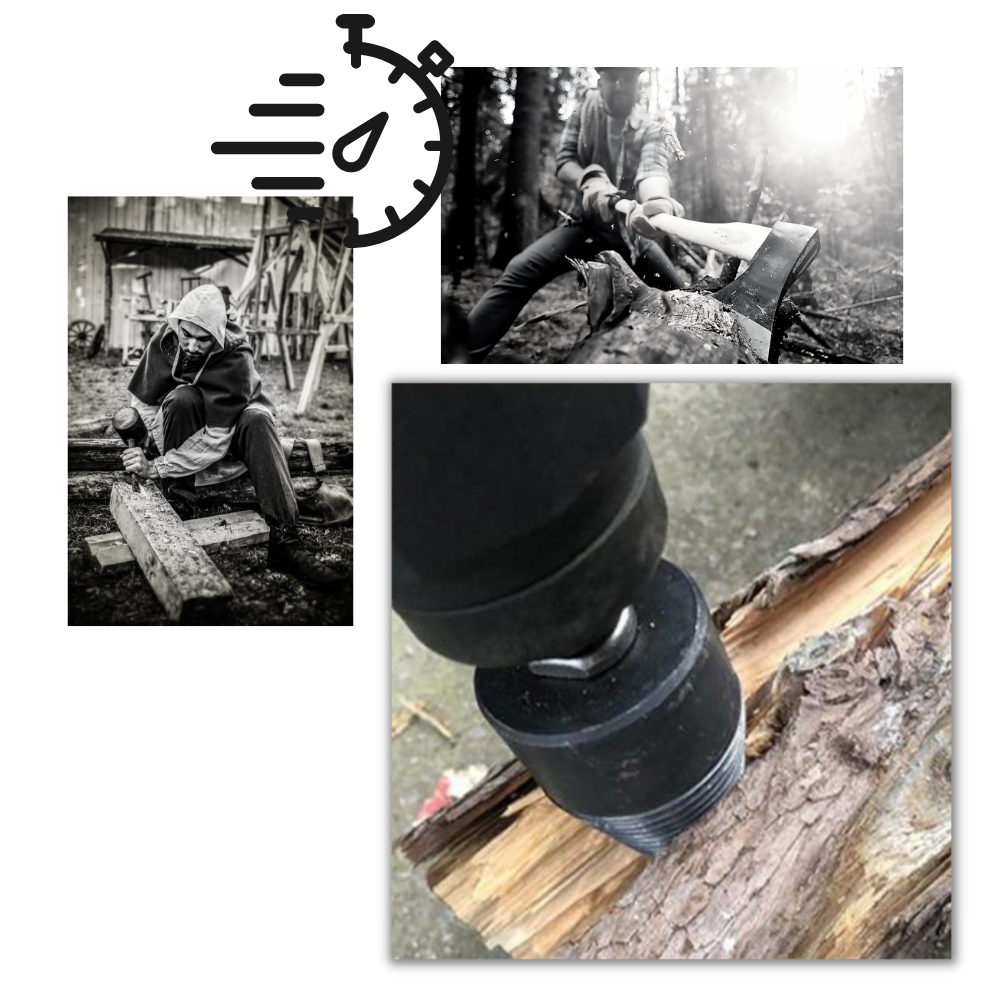 Holzspalter Bohrer