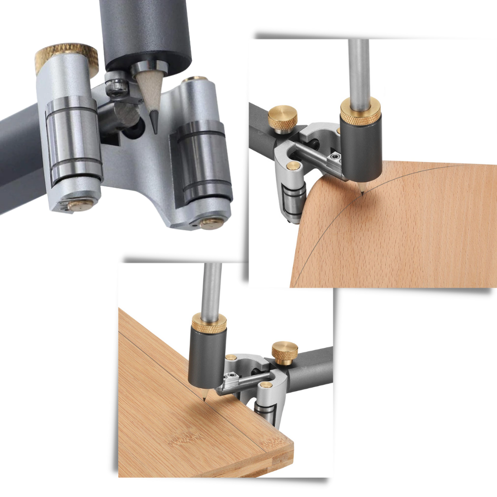 Multifunktionales Anreißwerkzeug für die Holzbearbeitung