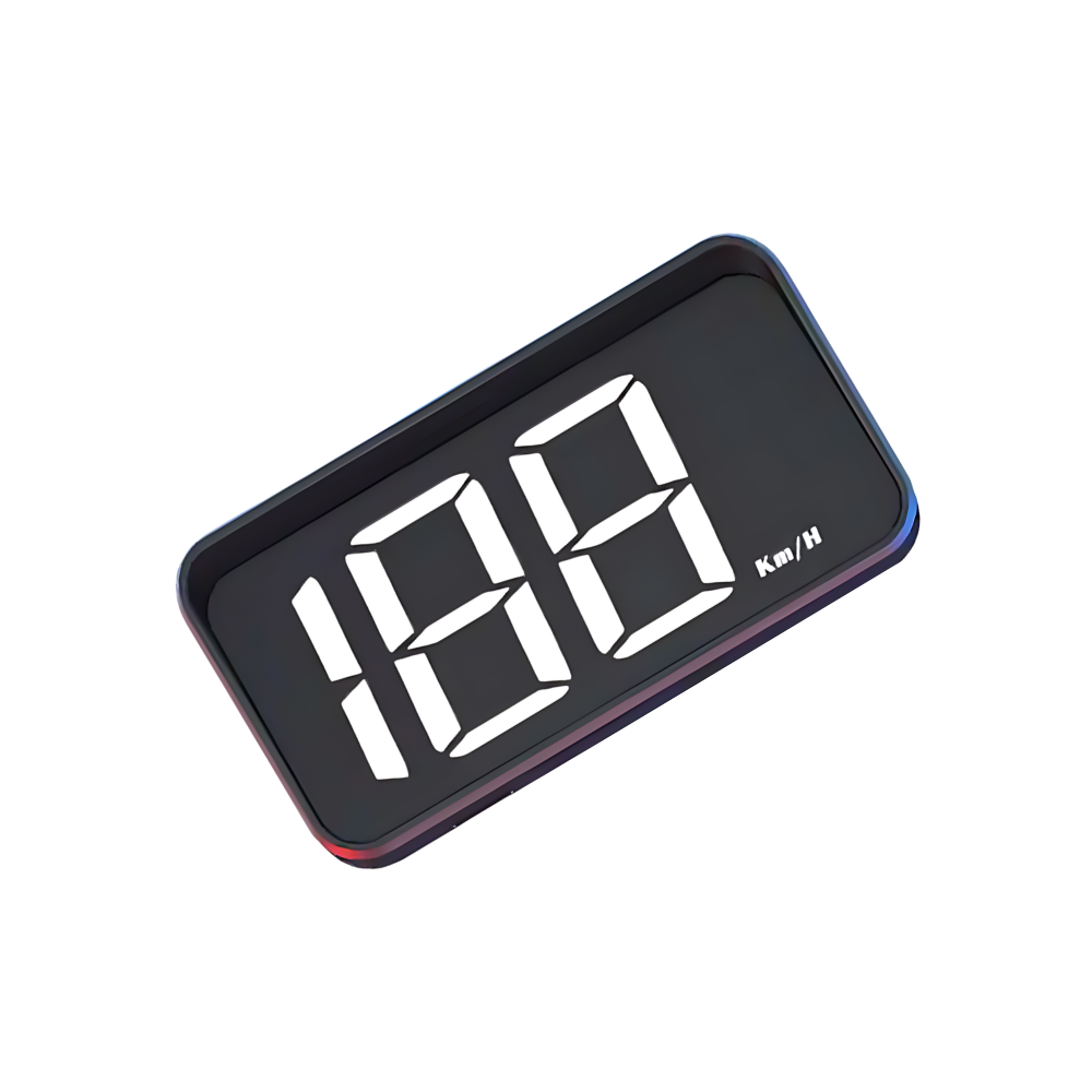 Klarer und intuitiver Projektor-Tachometer für die Windschutzscheibe