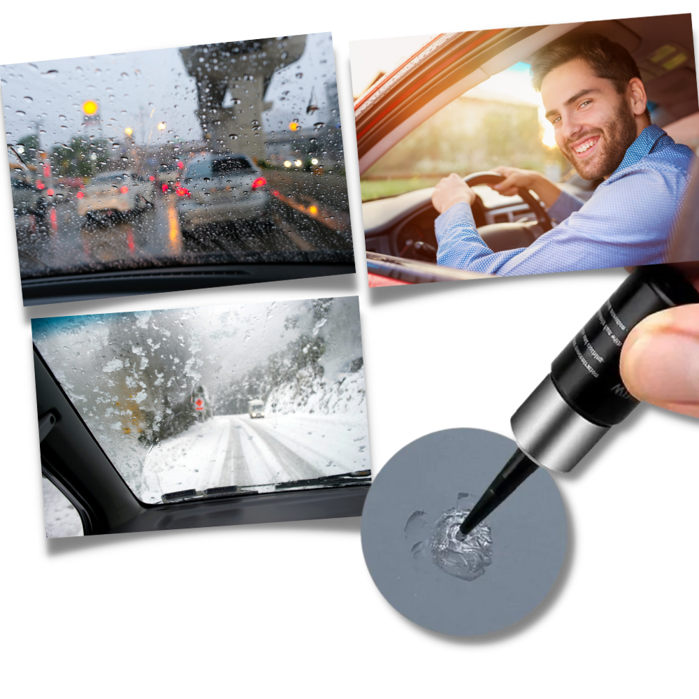 Reparaturset für gesprungenes Glas