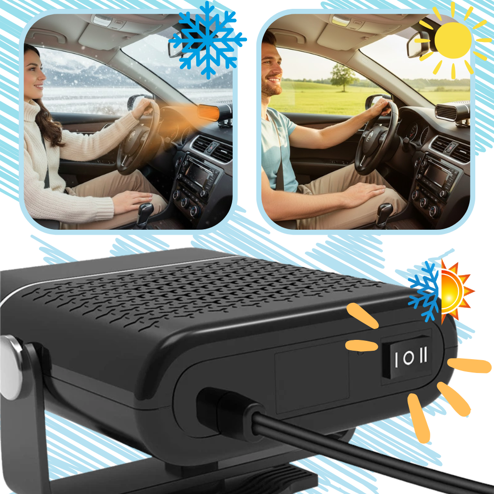 Duale tragbare Auto-Defroster