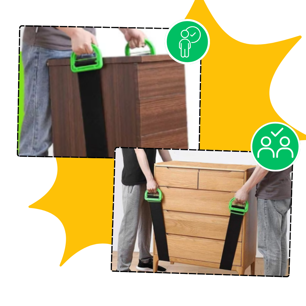 High Capacity Furniture Lifting Straps