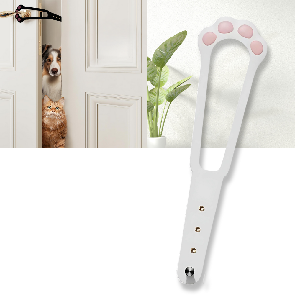 Innovativer Türriegel für Katzen