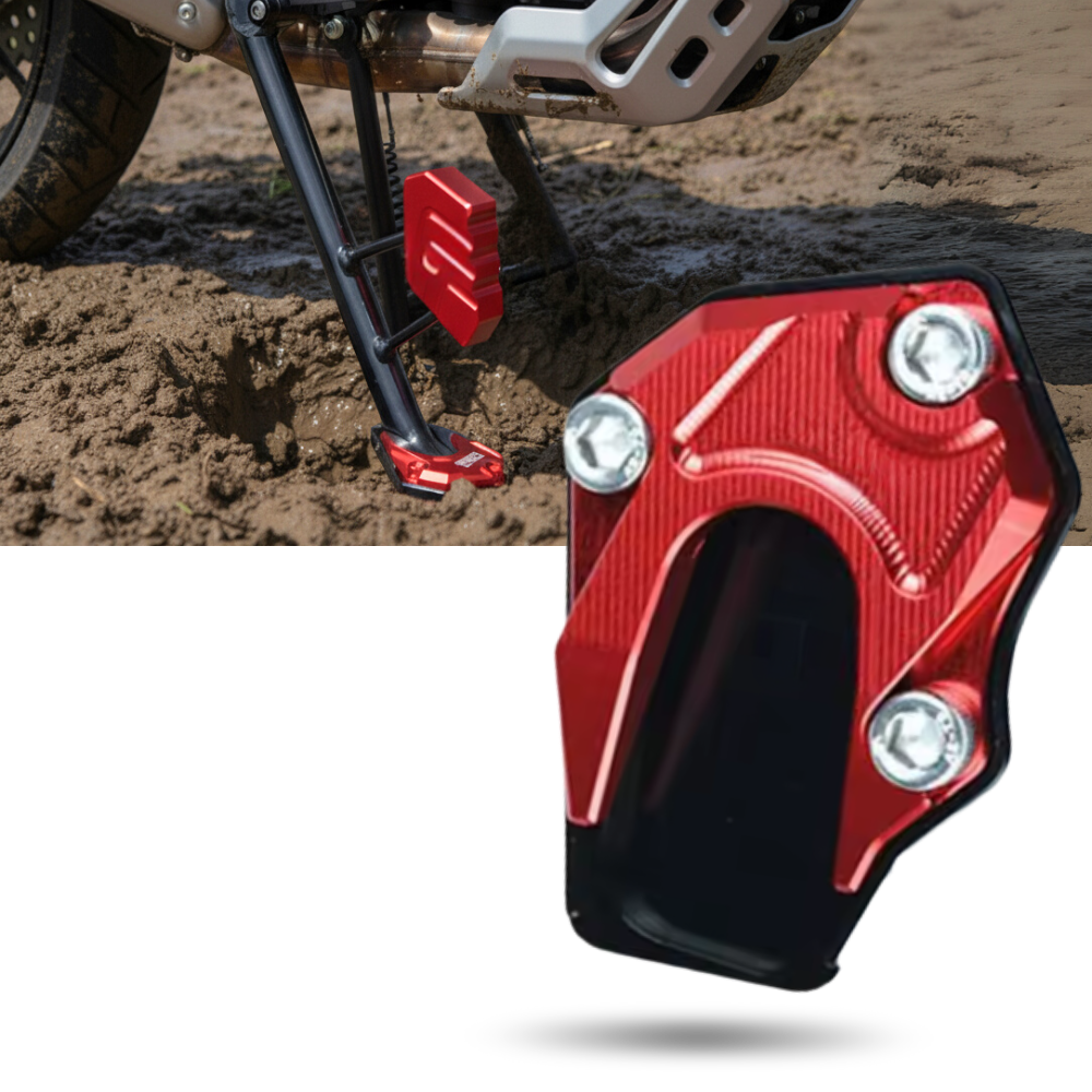 Motorrad-Seitenständer-Kombination aus Aluminium
