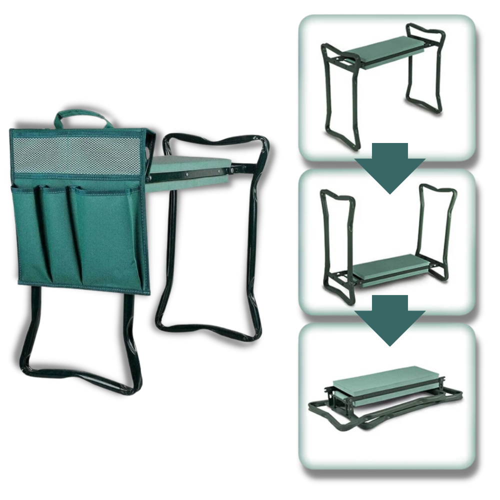 Mehrzweck-Gartensitz und -Kniebank