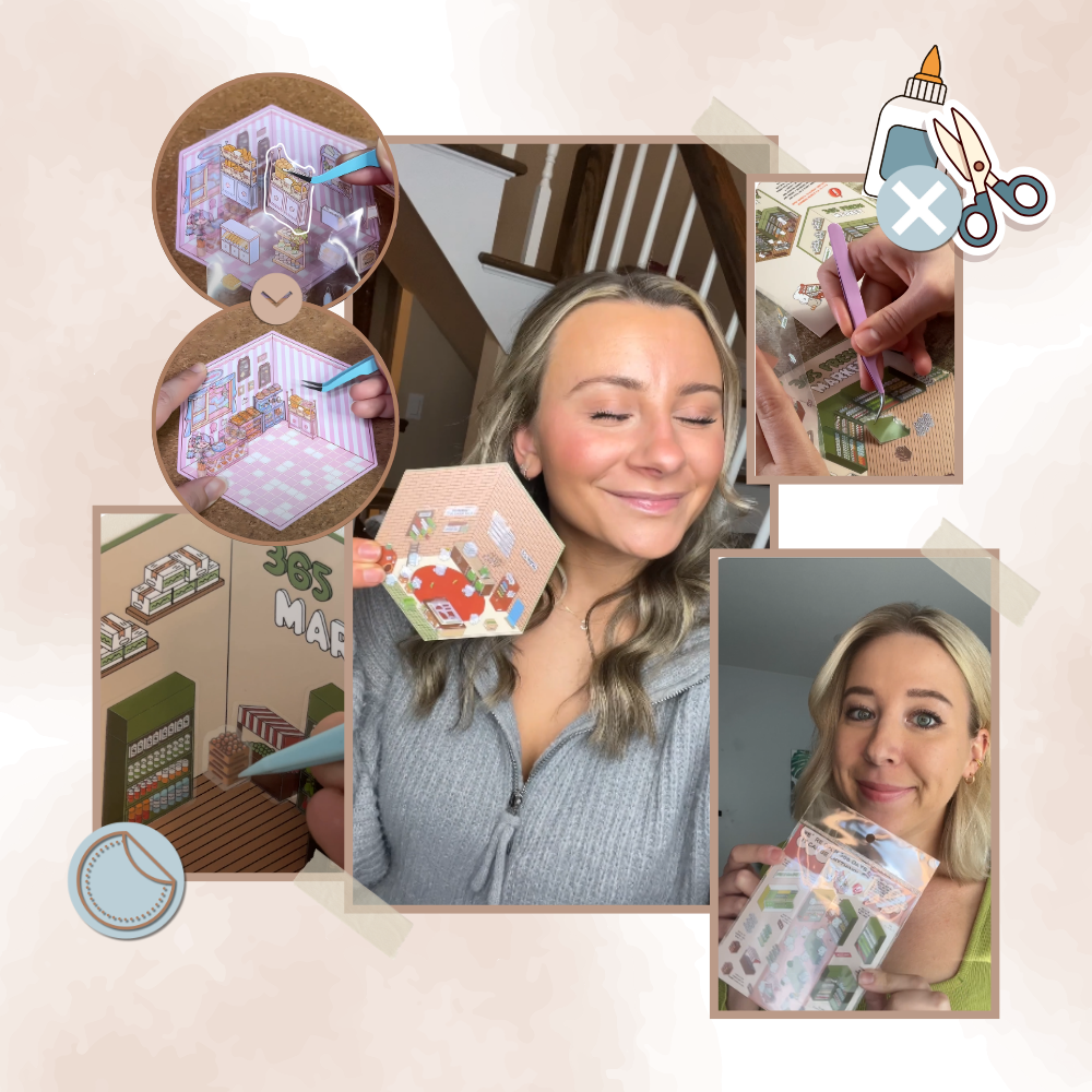Pastel Home Tales Aufkleber