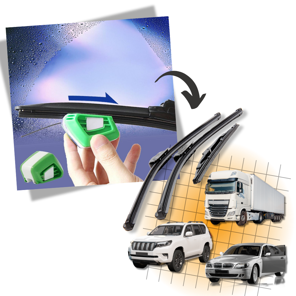 Präziser Windschutzscheibenwischer-Schneider