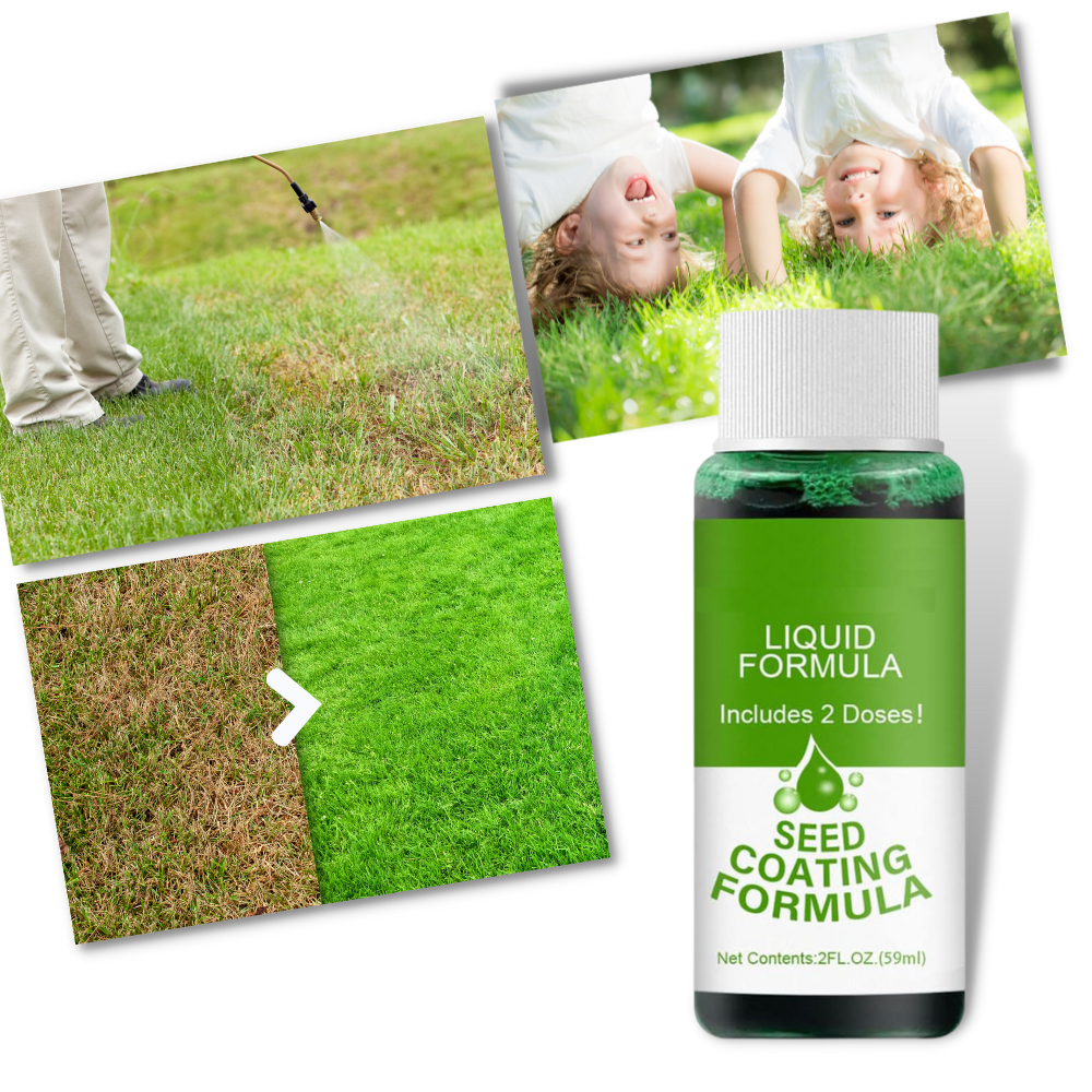 Belebendes Rasenpflegespray
