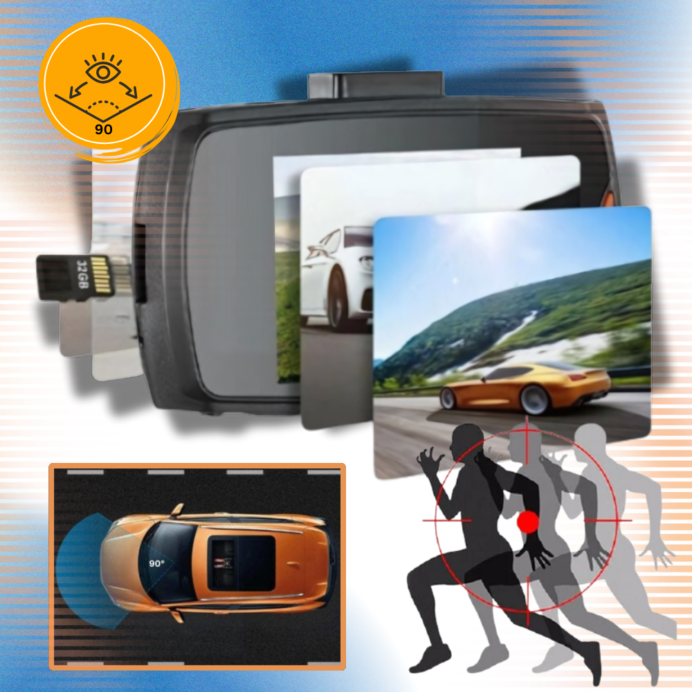 Intelligenter HD 1080p Fahrrekorder