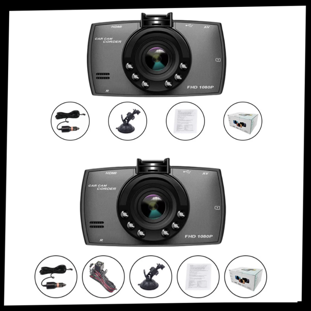 Intelligenter HD 1080p Fahrrekorder