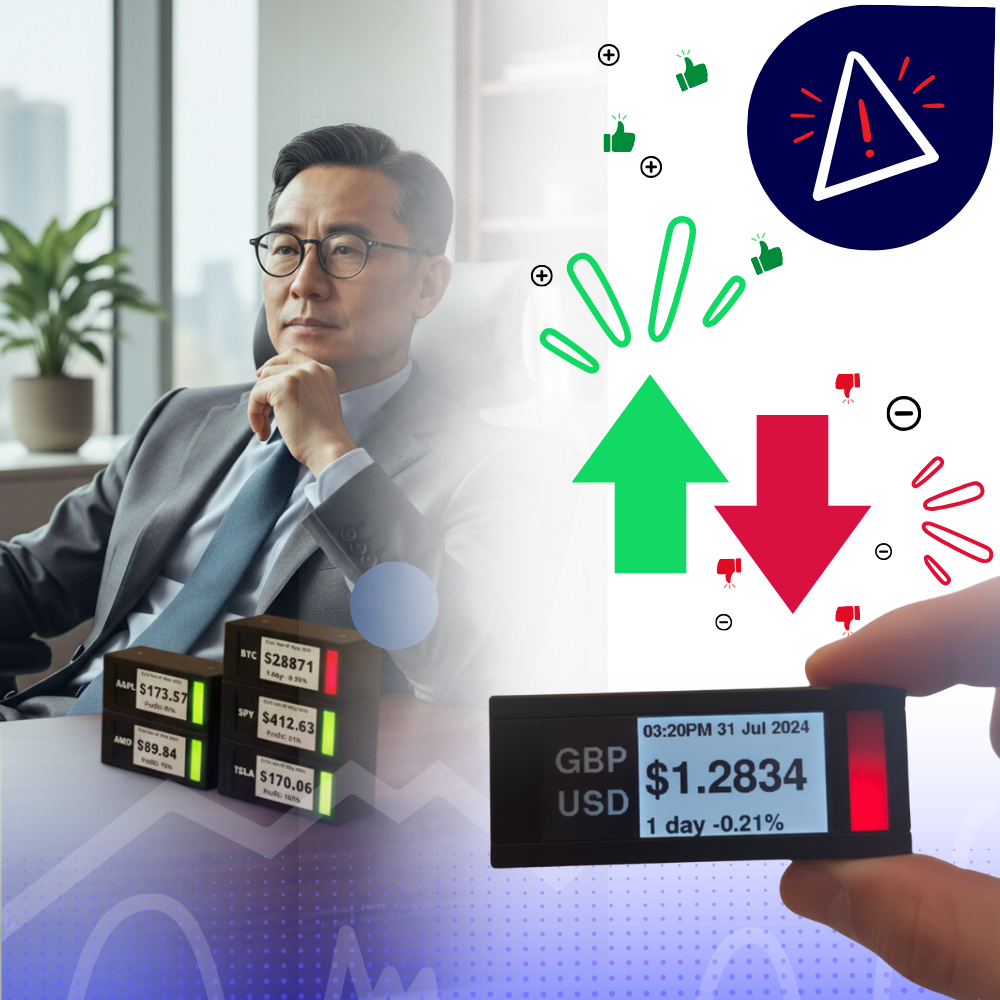 Stackable Live Crypto Ticker