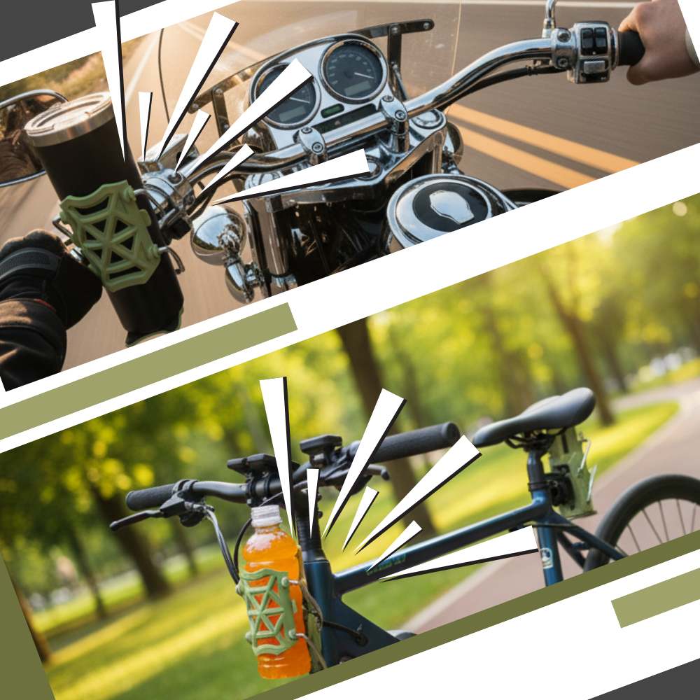 Universaler Fahrradlenker-Getränkehalter