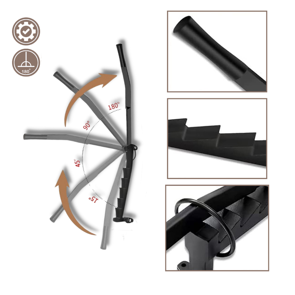 Wall-Mounted Firewood Kindling Splitter